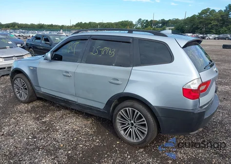 2004 BMW X3 3.0I из США, поврежденный, VIN WBXPA93464WA62817